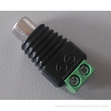 CCTV Female RCA Connector with Screw Terminal (RC101)